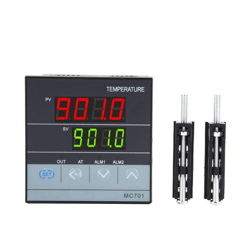 [Australia - AusPower] - YWBL-WH MC701 Digital PID Temperature Controller K Type PT100 Sensor Input Relay SSR Output 