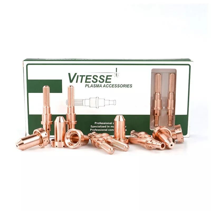 [Australia - AusPower] - 20pcs x 9-8205 Drag Tip Nozzle 20A Compatibility with Thermal Dynamics Cutmaster 30+ 40 52 58 70+ 102 Cutting SL60/SL100 Plasma Torch Consumables 9-8205 Drag Tip 20PK 