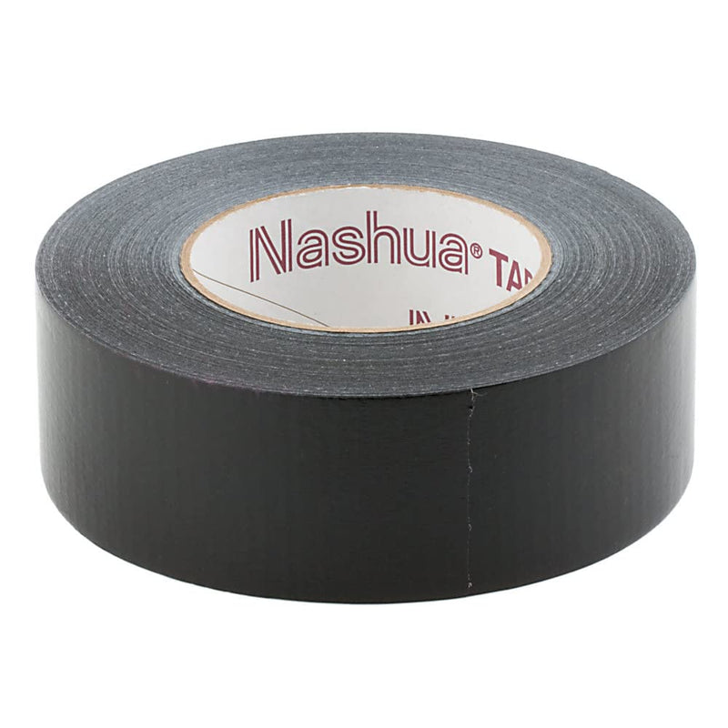 Nashua 2280 Black Duct Tape, All Purpose, Water Resistant, 1.89 Inch x 60 yds, 1 Roll 1.89" x 60yds