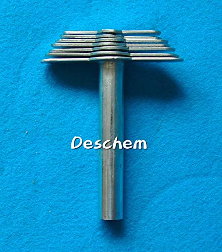 Deschem 7-piece rubber stopper hole puncher set with rubber plug cutters and assorted punch sizes