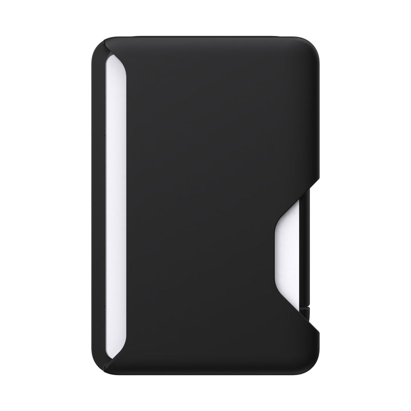 [Australia - AusPower] - Speck iPhone Wallet MagSafe Accessory - Removable ClickLock No-Slip Interlock - Holds 1-3 Cards - Soft Touch Finish, Scratch Resistant Card Holder Built for MagSafe - Black ClickLock Wallet - Black 
