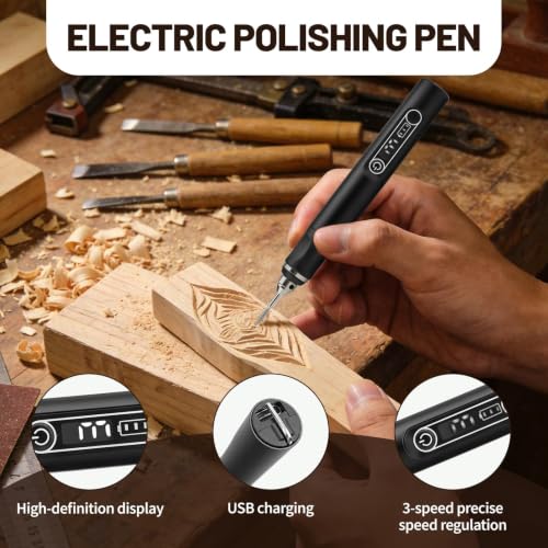 Engraving Pen Kit for Metal Wood Glass Etching DIY Jewelry Making Crafts