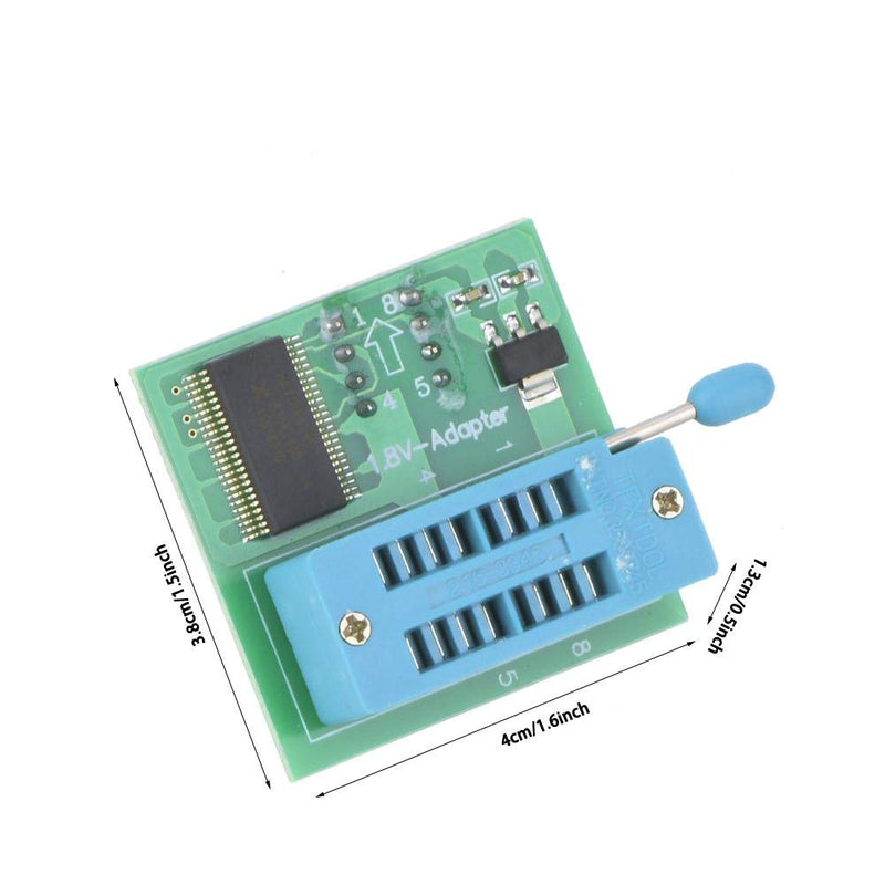 SPI Flash 1.8V Adapter for Phone Motherboard, Flash Programming Module SOP8 DIP8 W25 MX25 CH341 TL866CS Conversion Adapter Programming Module
