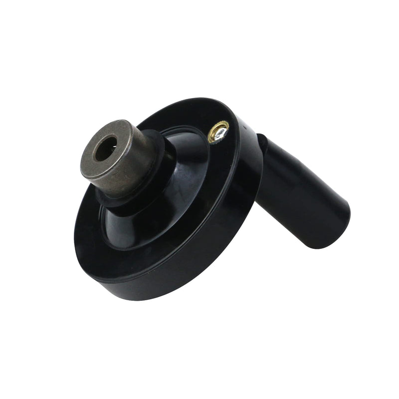 [Australia - AusPower] - 2PCS Hand Crank Revolving Handle 63x8mm Hand Wheel M6 Thread Handle for Lathe, Machine,Grinder(2.48") 