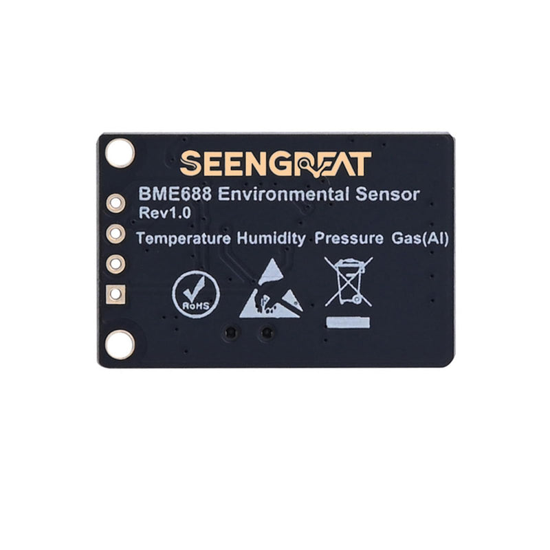 [Australia - AusPower] - BME680 Environmental Sensor | 4-in-1 Temp Humidity Pressure Gas Detector | I2C/SPI Interface | Compatible with Arduino/Raspberry Pi/ESP32/Pico 