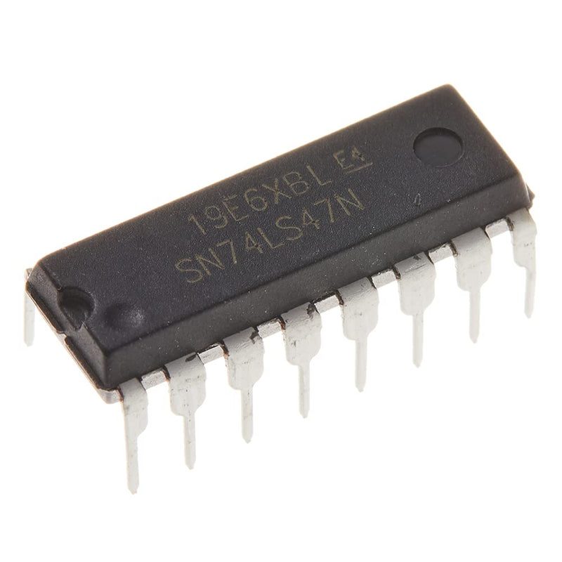 [Australia - AusPower] - 10pcs SN74LS47N 74LS47N 74LS47 74LS BCD to 7-Segment Decoder/Driver Demultiplexer for Digital Tube Display,16-Pin PDIP 