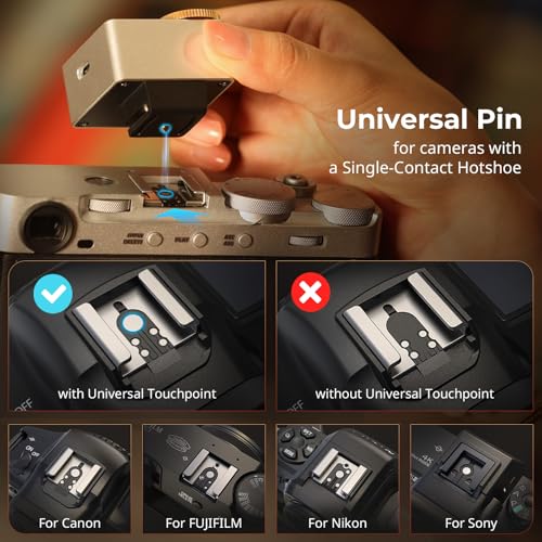 SmallRig Retro Mini Camera Flash for Fuji X100 for Ricoh for Nikon for Sony