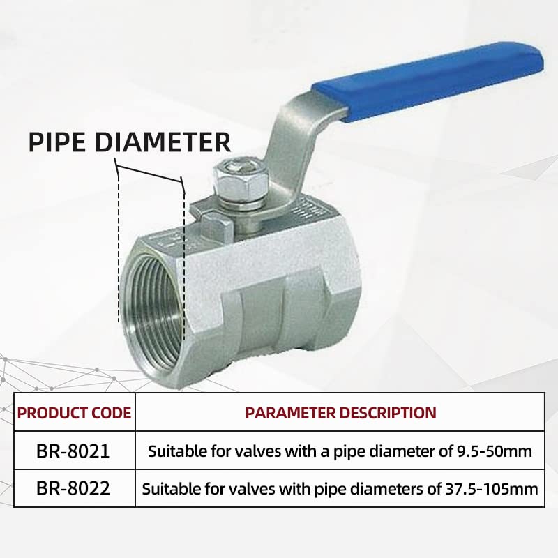 [Australia - AusPower] - Valve Leak Locks?Lock Out tag Out?Ball Valve Lockout Device?RED (BR-8022 with Padlock and tag) BR-8022 with padlock and tag 
