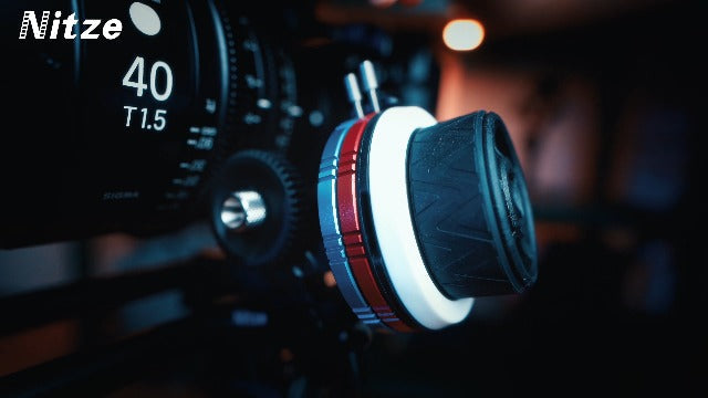 Nitze Mini Follow Focus Kit with 15mm Rod and Rod Clamp - MF15C