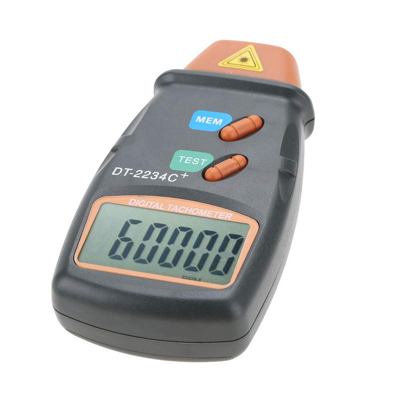[Australia - AusPower] - GOTOTOP Handheld Digital Photo Tachometer, Non Digital LCD Photo Tachometer Mini RPM Tester Meter 2.5RPM ~ 99999RPM 