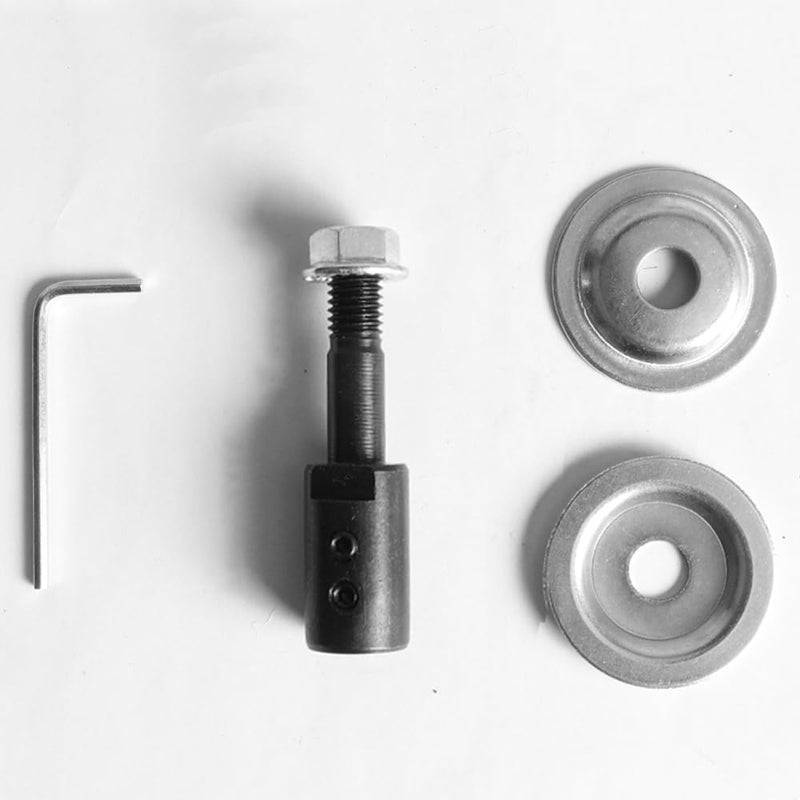 [Australia - AusPower] - 10mm Motor Mandrel Adapter Sander Extension Shaft Mandrel for Polisher Grinder Polishing Grinding Polishing Polishing Wheel Rotary Disc 10 mm 