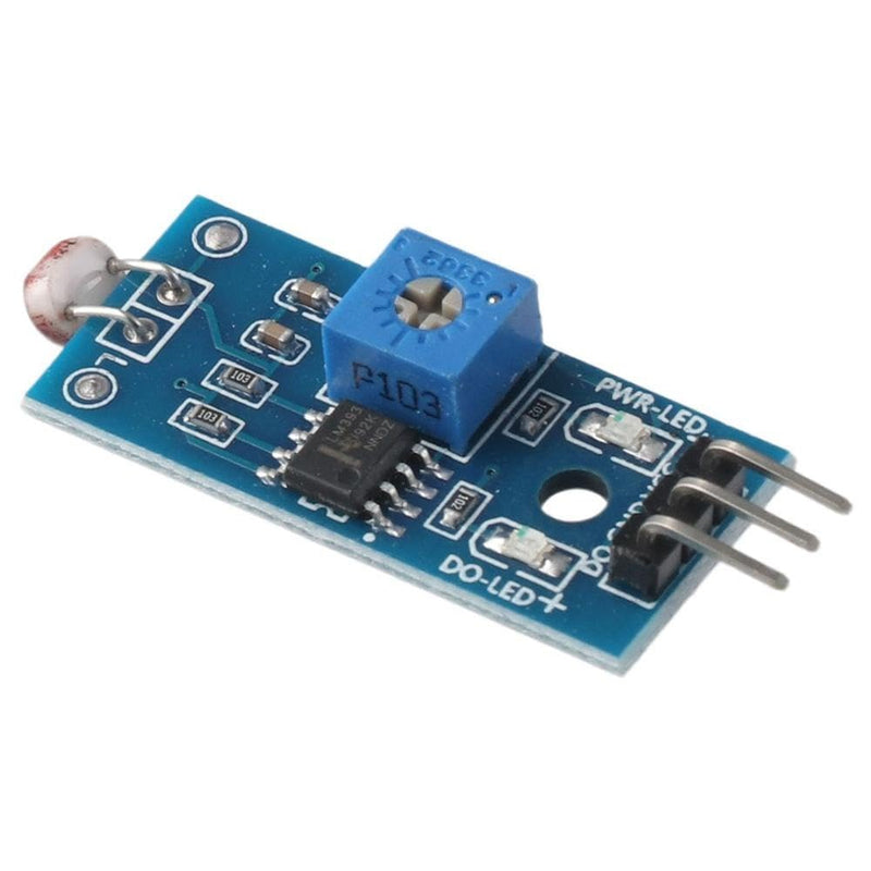 [Australia - AusPower] - LDR Photosensitive Sensor Module 10pcs Light Dependent Resistor Sensor Module Durable 3.3V-5V for Arduino 