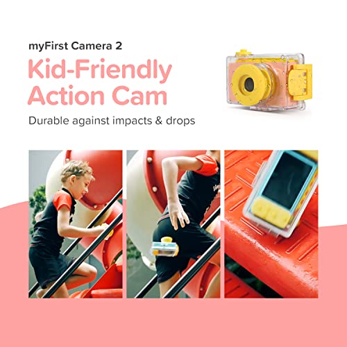 myFirst Camera 2 - Kids Action and Underwater Camera, 8MP 1080P HD Video Pink