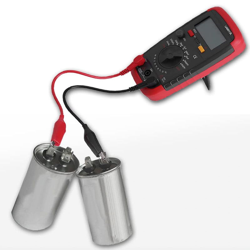 [Australia - AusPower] - Digital Capacitance Meter, Multimeter Professional Capacitor Tester, 0.1pF-20,000uF Capacitor Tester, 9 Files Battery Powered Capacitor Meter Tester with 6013L LCD Display 