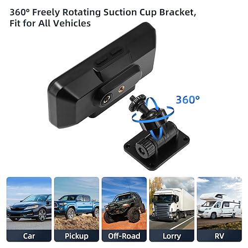 M60 Car Head Up Display Car Compass Inclinometer Tilt Angle Speed GPS Digital Inclinometer Overspeed Alarm Car Off Road Accessories