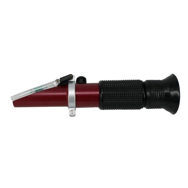 [Australia - AusPower] - 0 to 18% Brix Hand Held Rhino Refractometer with Automatic Temperature Compensation, with Low Sugar Fruits, Maple Sap, Vegetable Juice,Cutting Liquids Test 