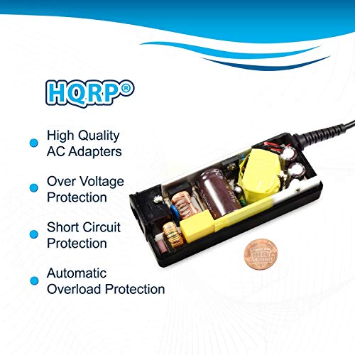 HQRP Sustain Pedal Piano Style and HQRP AC Adapter Compatible with Casio CTK-2200 CTK2200 CTK-2080 CTK2080 CTK-2300 CTK2300 Keyboards