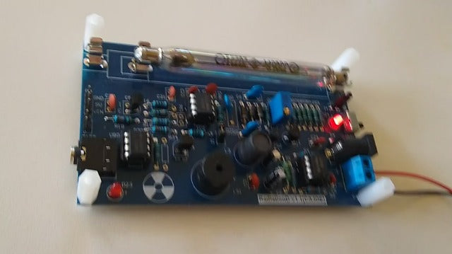 Shkalacar DIY Miller Tube Assembled Radiation Detector System, Tube Nuclear Radiation Detector Geiger Counter Kit Module Experimental Module