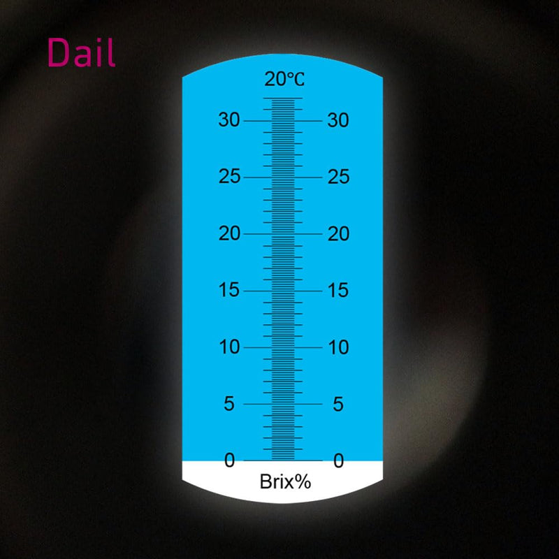 [Australia - AusPower] - Brix Refractometer with ATC, Brix 0-32, Hydrometer in Wine Making, Homebrew Kit (0~32%) 