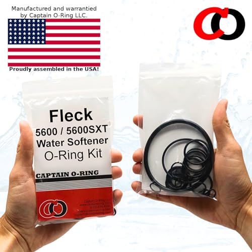 Captain O-Ring replacement O-ring rebuild kit for Fleck 5600 and 5600SXT water softeners