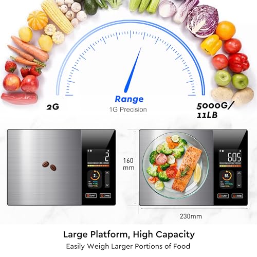 Smart Food Scales Calorie Counting Nutrition Food Scale with TFT Display