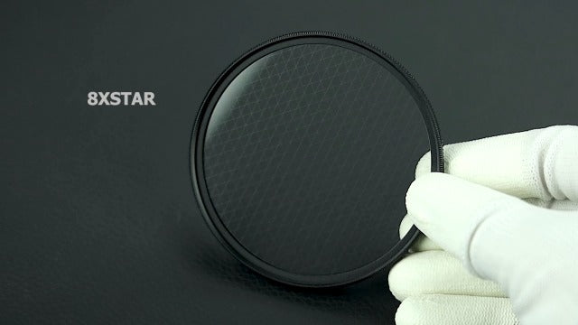 JJC 67mm Star Filter Cross Screen Starburst Filter Kit for Camera Lens