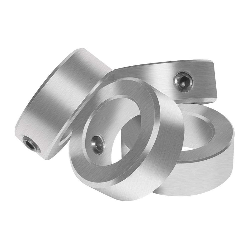 [Australia - AusPower] - 7/8" Bore Zinc Plated Shaft Collars Solid Steel Set Screws Style 7/8" 