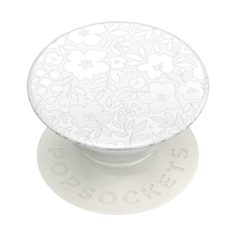 [Australia - AusPower] - PopSockets Phone Grip with Expanding Kickstand, Floral - Blanc Fresh Adhesive 