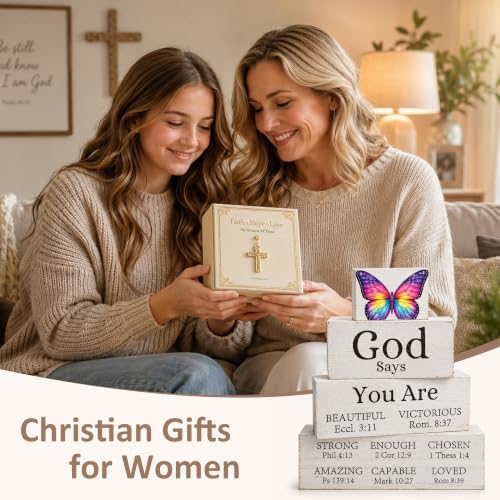 Christian Religious Gifts for Women Birthday Mom Friends Sister Coworker
