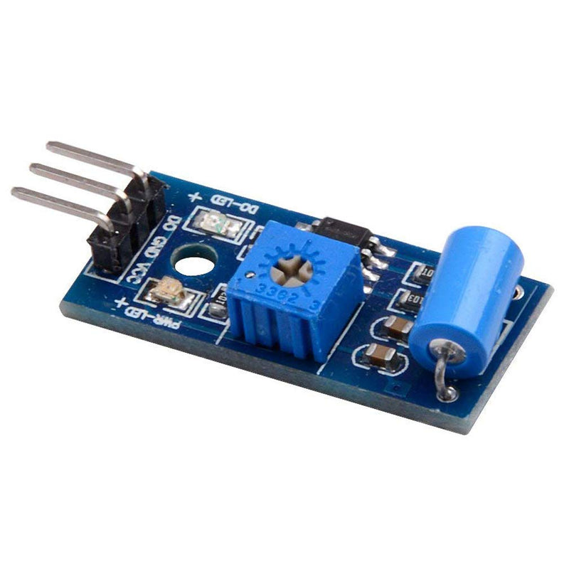 Hailege 5pcs SW-420 Vibration Sensor Module Vibration Switch Alarm Sensor Module