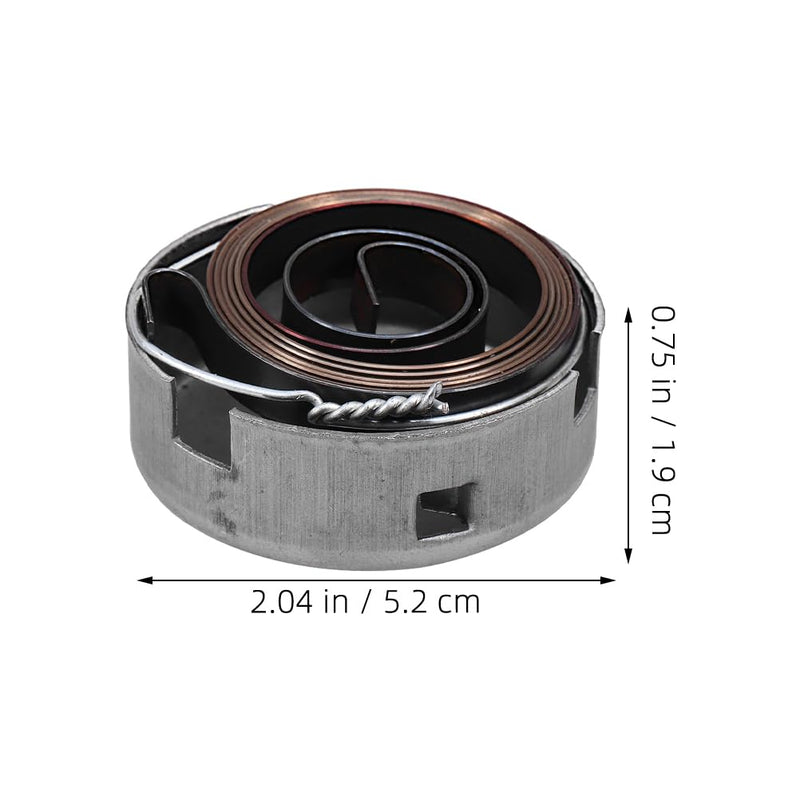 [Australia - AusPower] - ARTIBETTER 1 Set Clockwork Return Spring Quill Feed Spring Assembly Drill Press Quill Return Spring Coil Spring Assembly Drill Press Quill Feed Spring Quill Spring Assembly Silver Steel 