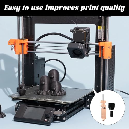 AD5X Nozzle,for Flashforge AD5X Nozzle Components, 2 Piece 3D Printer Accessory Set, Hardened Steel Nozzle Upgrade for High-Speed Printing, Compatible for Flashforge AD5X 3D Printers