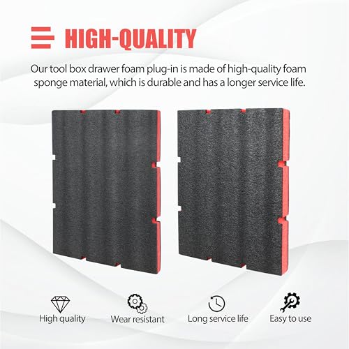 Shinelan Packout foam tool organizer inserts compatible with Milwaukee tool boxes