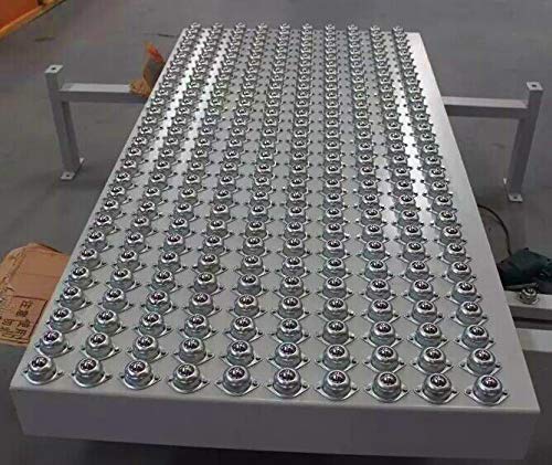 [Australia - AusPower] - 16 PCS 5/8 Inch Roller Ball Transfer Bearing, Flange Mounted Carbon Steel Round Ball Transfer Unit, Universal Rotation Ball Casters for Conveyor, Roller Stand, Transmission, Load Capacity 33 lbs 5/8 Inch Carbon Steel Ball Transfers 16 