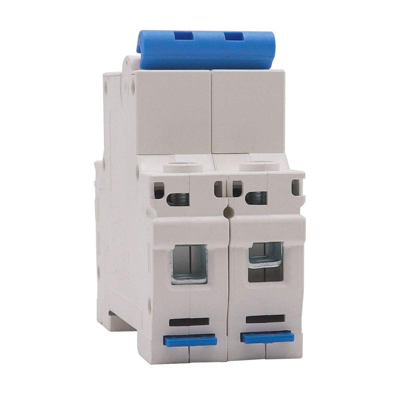 [Australia - AusPower] - smseace Miniature Circuit Breaker Low Voltage AC 32A 400V,2 Poles AC Disconnect Switch C32 DIN Rail Mount Used to Protect Circuit Equipment 