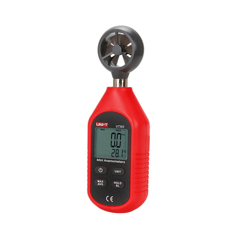 [Australia - AusPower] - UNI-Tuni-T UT363 LCD Anemometer Gauge Measure Thermometer 