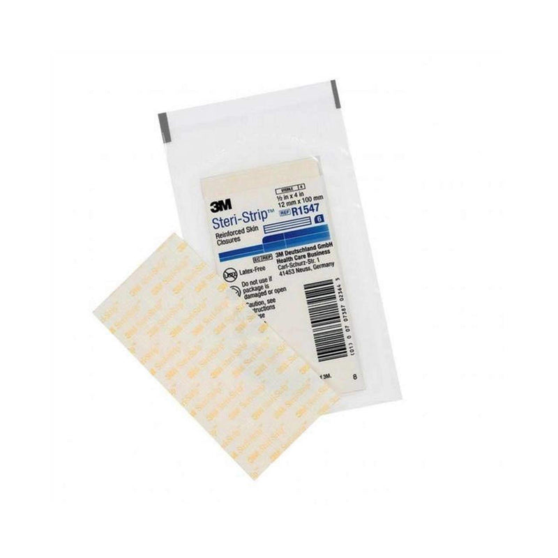 [Australia - AusPower] - 3M Steri-Strip Elastic Skin Closures - 1/2" x 4" - 6 strip envelope - - Box of 50 0.5x4 Inch (Pack of 50) 