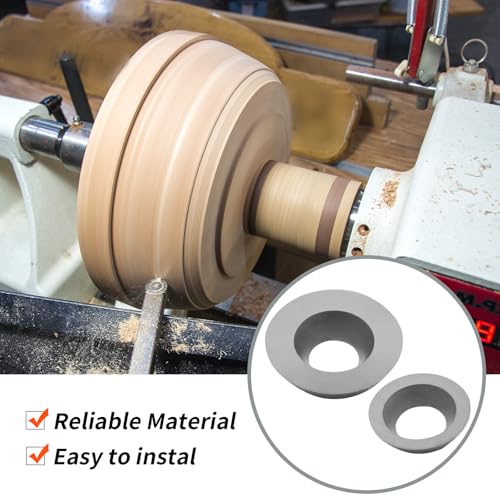 Hoypeyfiy 5 x 8.9 mm indexable inserts and 5 pieces 12 mm wood turning accessories, woodturning tool set, finisher tool