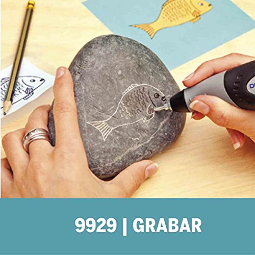 Dremel 9929 Rotary Tool Engraver Bit with Diamond Point- Perfect for Engraving Metal, Glass, and Wood, Grey, Gray