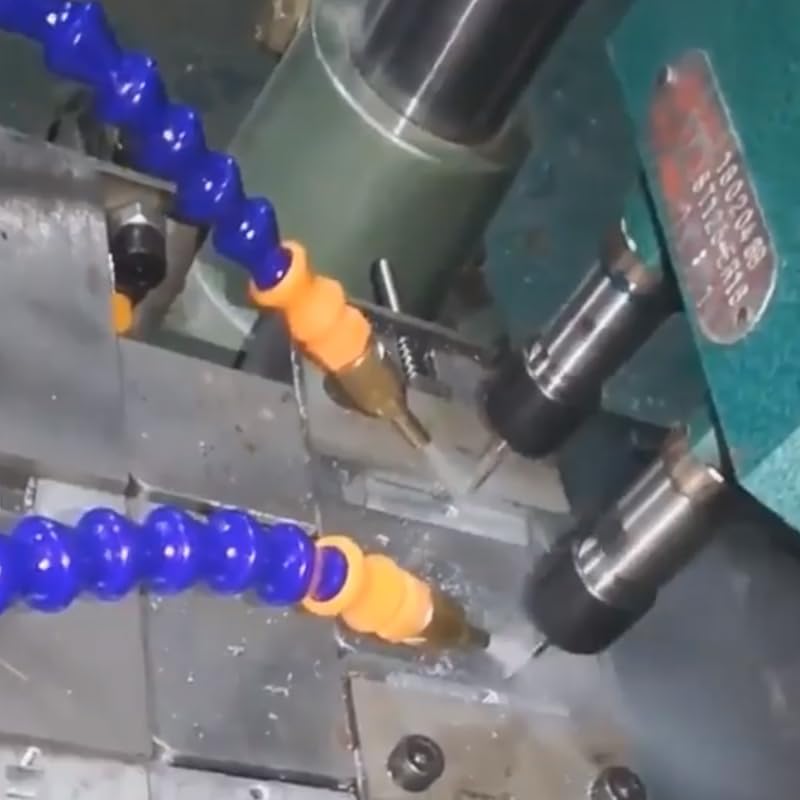 [Australia - AusPower] - 2PC Mist Coolant Mist Lubrication System Unit, Metal Cutting Engraving Cooling Sprayer Machine with Air Pipe for CNC Lathe Milling Drill Machine 2 
