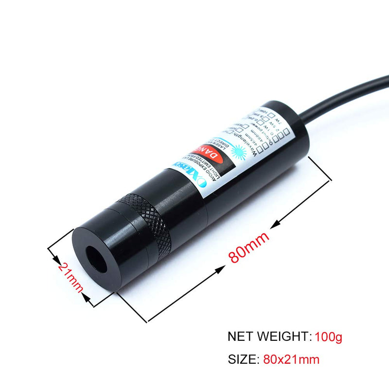[Australia - AusPower] - Adjustable 5V 650nm Red Line Module Linear Alignment Locator for Wood Stone Fabric Cutting Positioning 