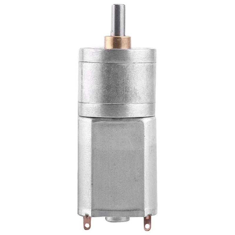 Geared Motor, Reversible High Torque Turbo Motor, DC 12V, Electric Speed Reduction Gearbox Motor, 15/30/50/100/200 RPM (12V 50RPM) 12V 50RPM