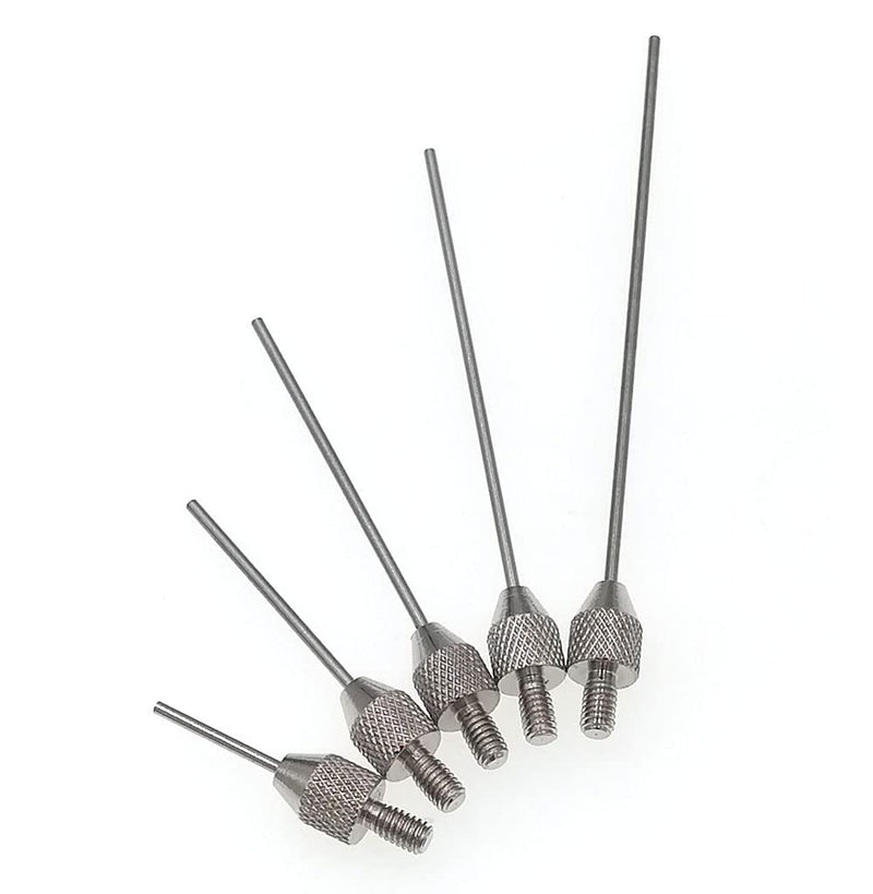 [Australia - AusPower] - SUXING Measuring inserts for dial indicators, measuring insert steel diameter 1 mm, pin length 10/20/30/40/50 mm, thread M2.5, pin 