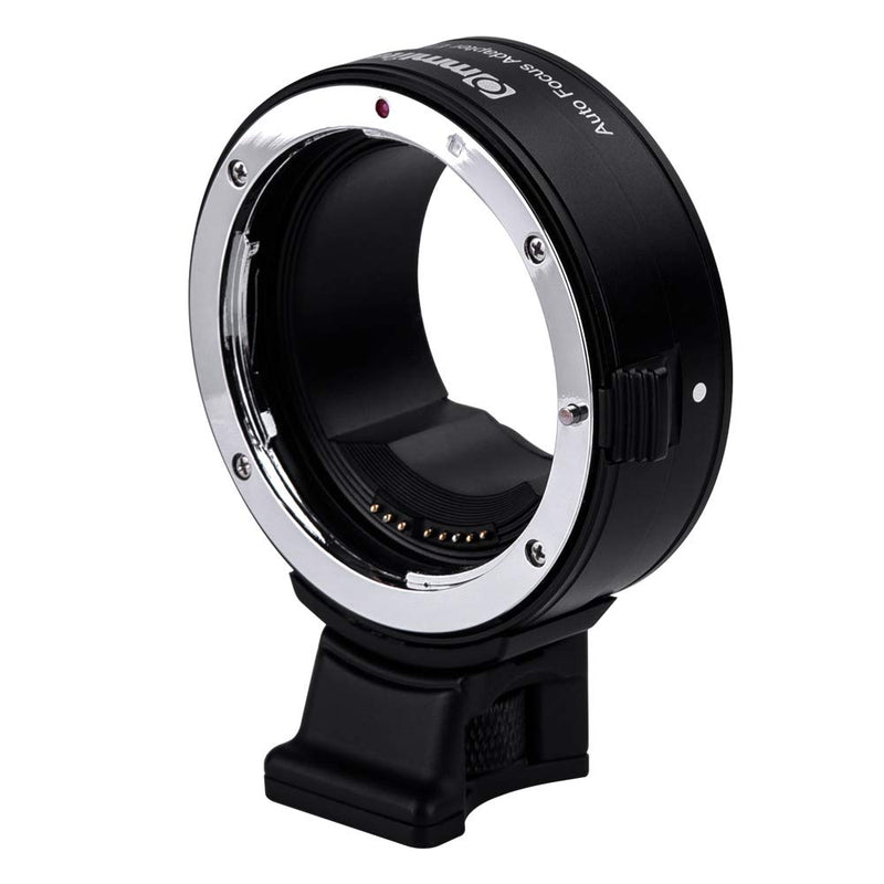 [Australia - AusPower] - Commlite CM-EF-EOS R Lens Adapter, Electronic Auto-Focus EF to R Mount Adapter for Canon EF/EF-S Lens to EOS R, EOS RP, EOS R6, EOS R5 Series Mirrorless Cameras EF-EOS R 