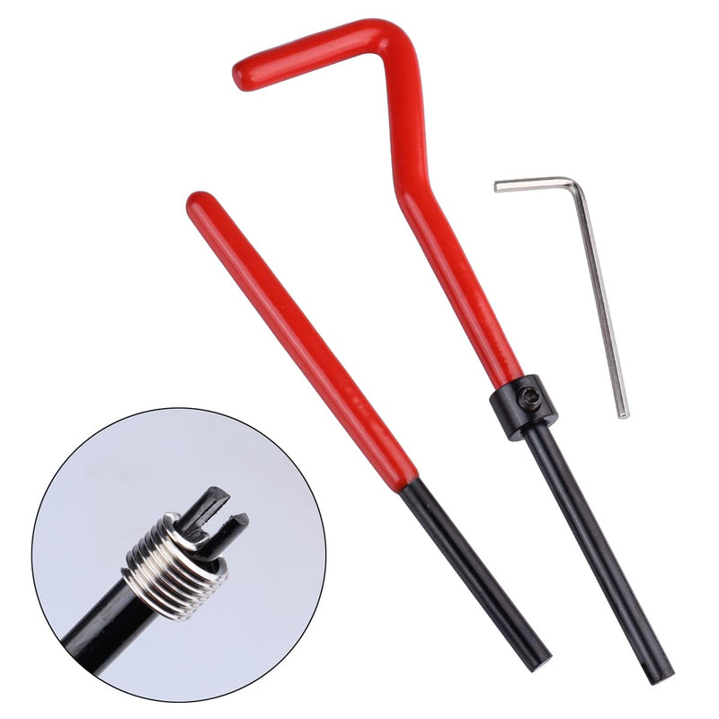 [Australia - AusPower] - Wolfride 30PCS M6 Helicoil Kit M6 x 1mm Thread Repair Kit M6 Helicoil Inserts 