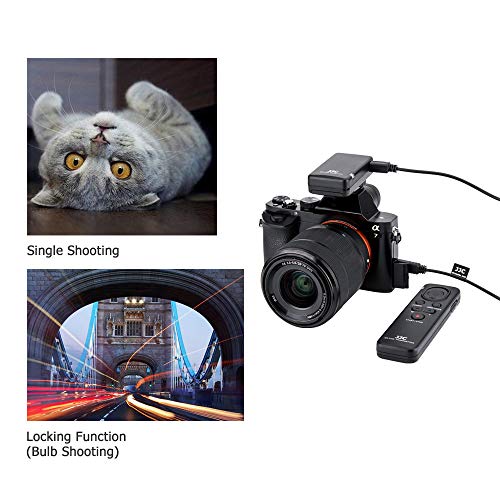 JJC RMT-VP1K Wireless Remote Control for Sony FDR-AX53 AX43 AX700 HDR-CX405 Multi Terminal, Wireless