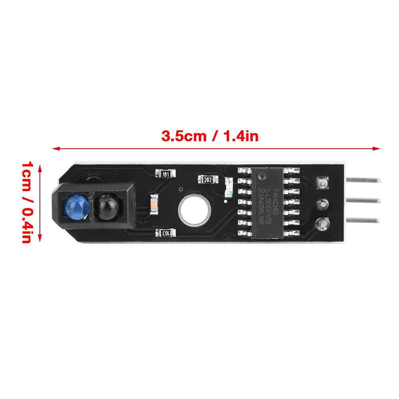 [Australia - AusPower] - 3Pcs Infrared Tracking Sensor Module 1-Channel Infrared Reflection IR Photoelectric Switch for Smart Car Robot 