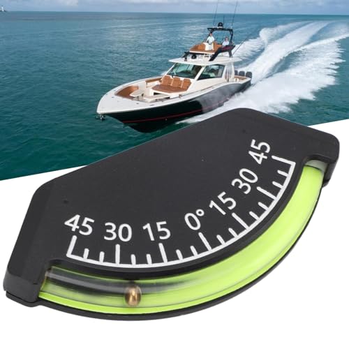 45 Degree Inclinometer, -45° - 0-45° Level Meter Easy to Install Inclinometer Accurate Measurement RV Levels, Protractor for Truck RV