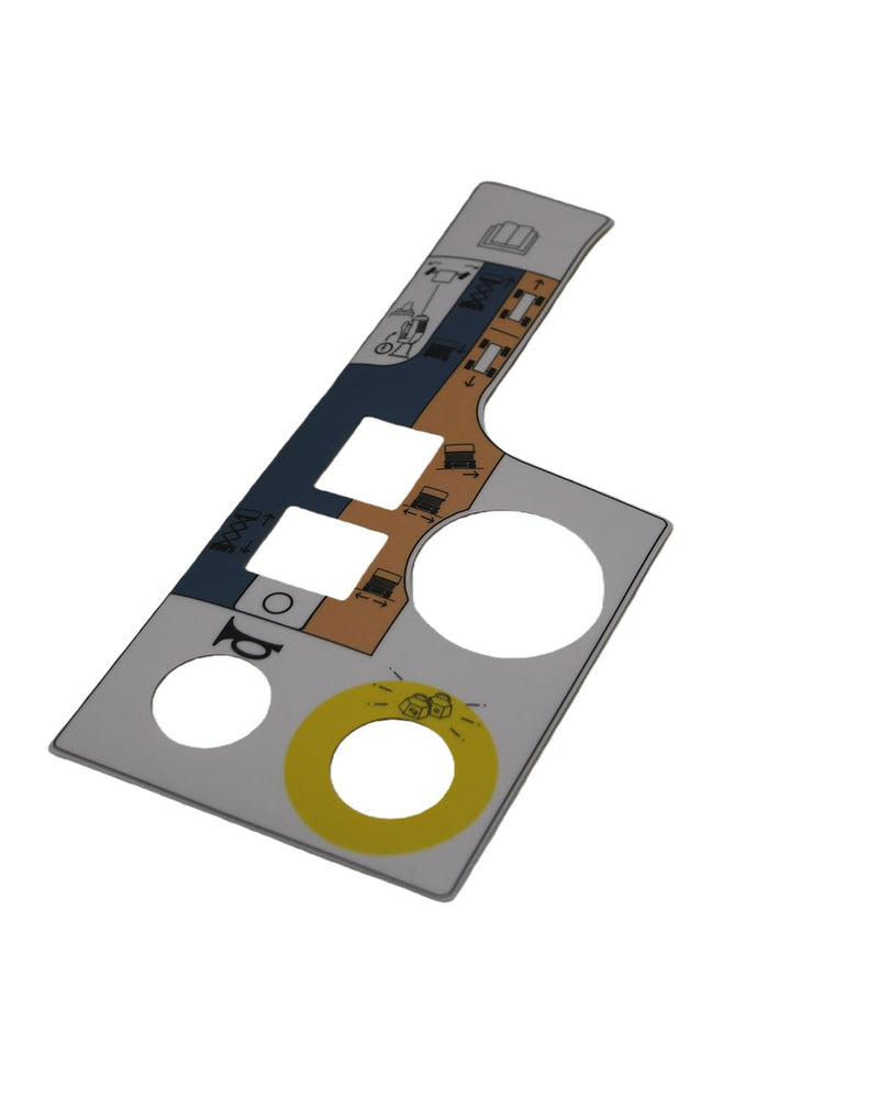156885 156885SJ Skyjack Control Box Decal Control Box Pictorial Label Skyjack Parts Used for Skyjack Electric Scissor Lift SJIII3215 SJIII3219 SJIII3220 SJIII3226 SJIII4620 SJIII4626 SJIII4632...