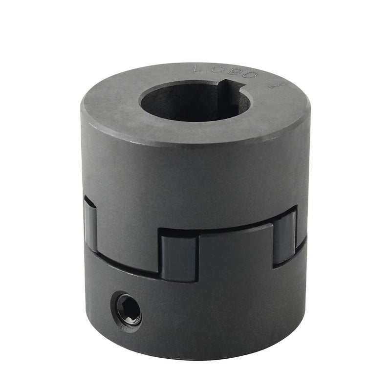 [Australia - AusPower] - 3/4" to 1" L090 3-Piece L-Jaw Coupling Set & Buna-N NBR Rubber Spider for Log Wood Splitter 